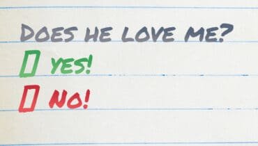 Does he love me?