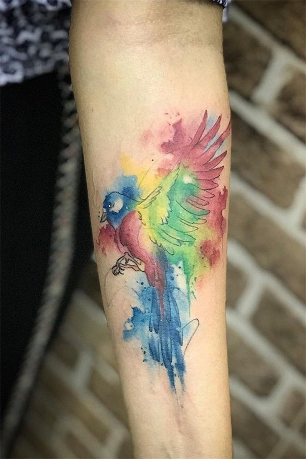 stunning-watercolor-tattoo-ideas-for-women-65