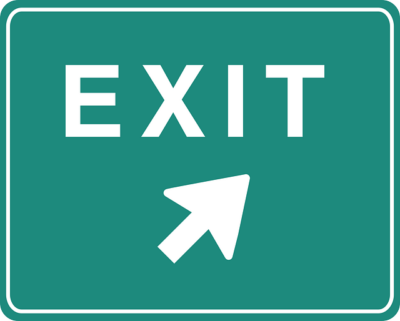 exit sign