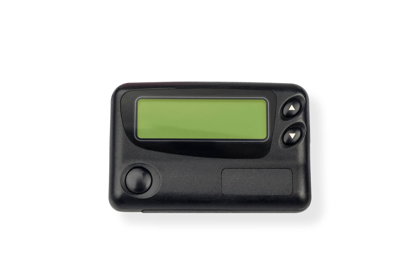 A pager or a beeper ,One way pagers can only receive messages on