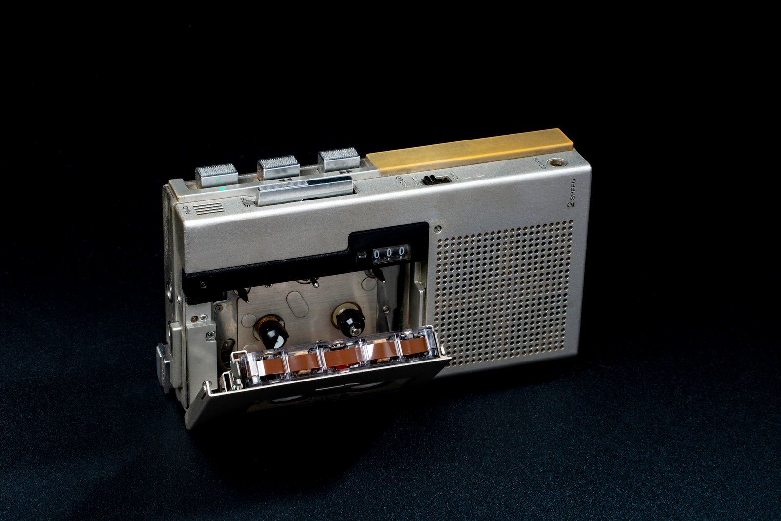 BANGKOK THAILAND -14 February 2022: SONY microcassette isolated
