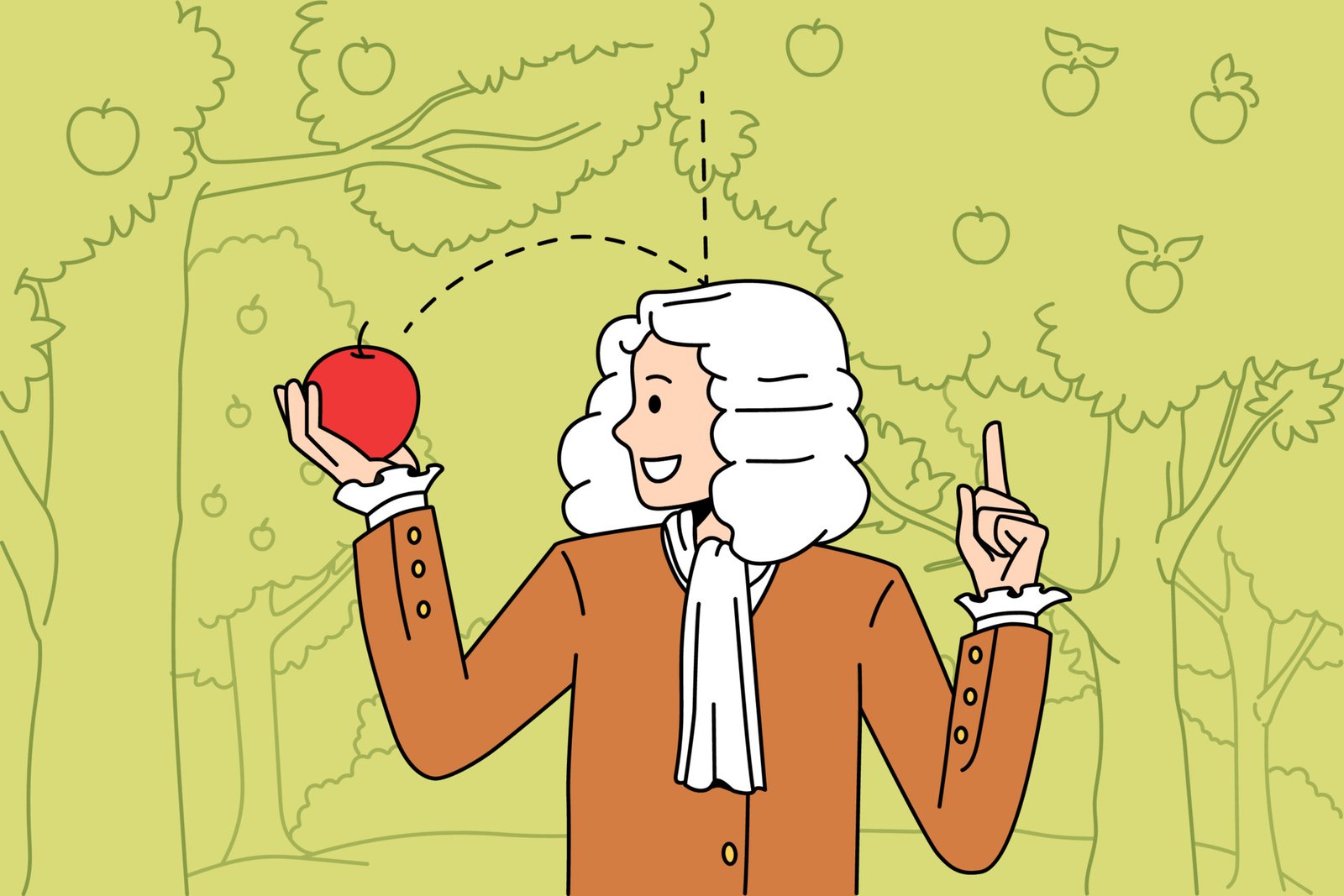 vecteezy-science-and-physical-experience-concept-sir-isaac-newton-13466450